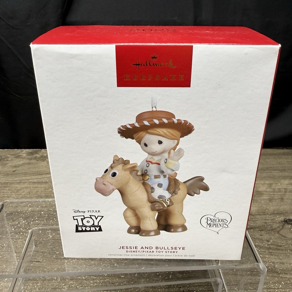 Hallmark Disney Toy Story Jessie Bullseye Precious Moments Ornament QXE3213 2022